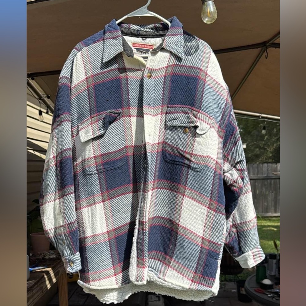 Koman patchwork knit shirt/jacket